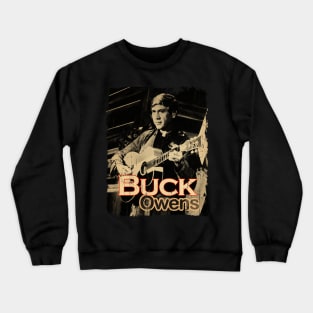 The Buck OwensArtdrawing Crewneck Sweatshirt